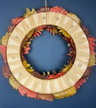 Additional picture of Dried Autumn Wreath 60cm
