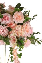 Additional picture of Pre Decorated Wedding Centrepiece 55cm Pink