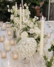 Additional picture of 12 Ivory tapered candles, 250mm/23mm
