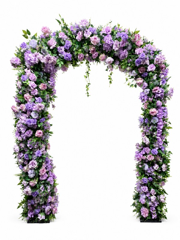 Pre Decorated Wedding Arch 220cm