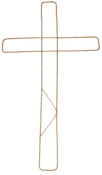 Wire cross 21in X 20