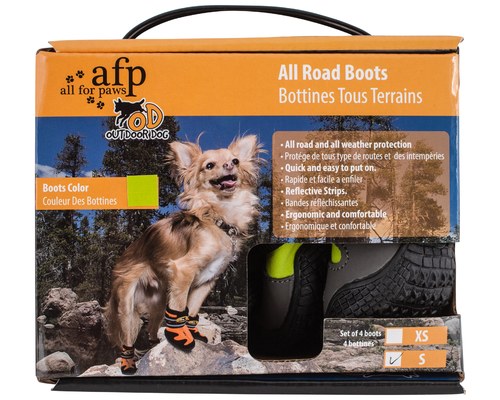 FOR PAWS (AFP) OUTDOOR DOG BOOTS GREEN 