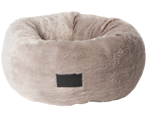 la doggie vita plush donut dog bed large