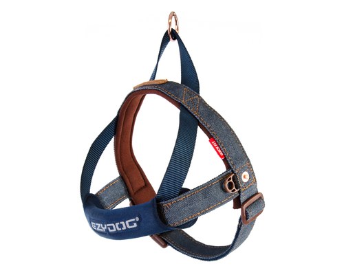 EZYDOG HARNESS QUICK FIT XS DENIM My Pet Warehouse