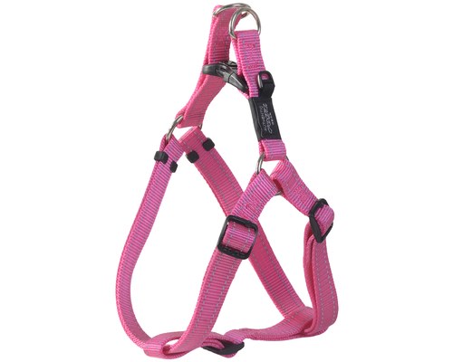 ROGZ LUMBERJACK STEP-IN HARNESS PINK REFLECTIVE EXTRA LARGE - My Pet ...