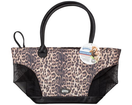 Pawise Pet Tote Bag Leopard Print