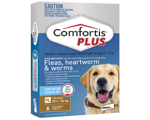 Comfortis for dogs clearance ticks