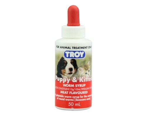 deworming syrup for puppies