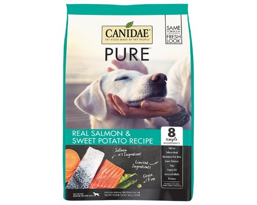 CANIDAE PURE REAL SALMON \u0026 SWEET POTATO 