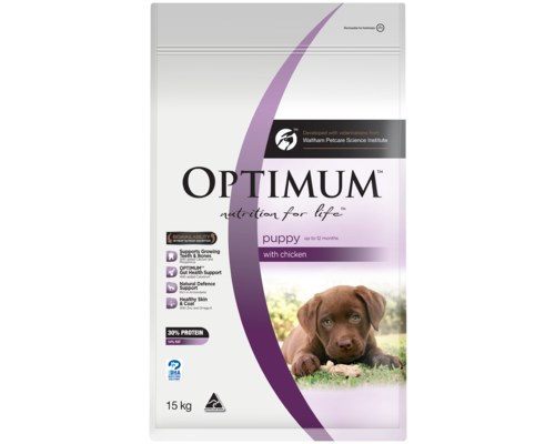 Optimum dog sale food ingredients