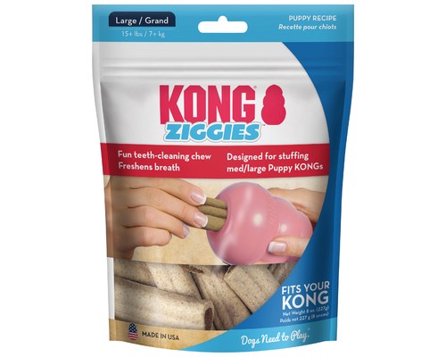 kong ziggies puppy large