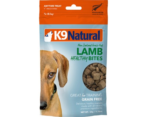 K9 NATURAL LAMB FREEZE DRIED BITES DOG TREAT 50G My Pet Warehouse