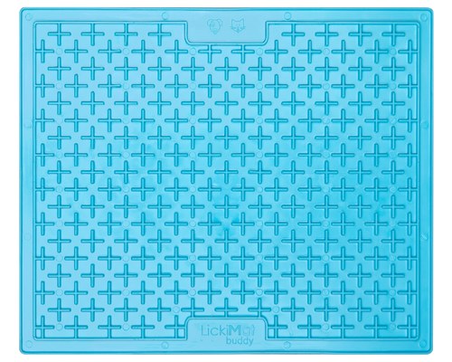 LICKIMAT Buddy Slow Feeder Dog Lick Mat, Turquoise, X-Large