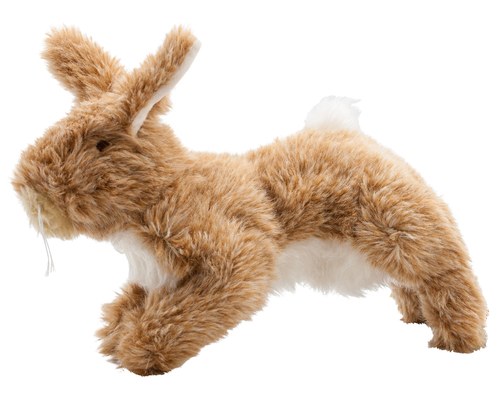 stuffed rabbit dog toy