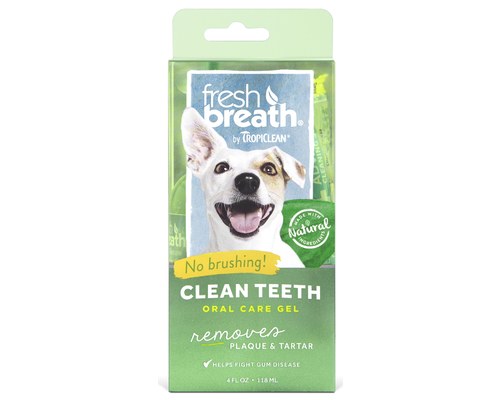 Tropiclean fresh 2025 breath plaque remover