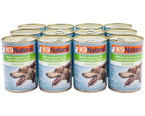 k9 natural lamb green tripe booster