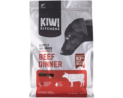 KIWI KITCHENS DOG GENTLY AIR DRIED BEEF DINNER 2KG - My Pet Warehouse