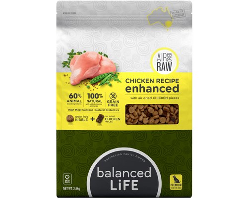 Balanced life sales enhanced dog food
