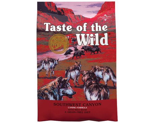 TASTE OF THE WILD SOUTHWEST CANYON GRAIN FREE CANINE 12.2KG My Pet Warehouse