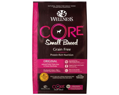 WELLNESS CORE GF SMALL BREED TURKEY 5.4KG - My Pet Warehouse