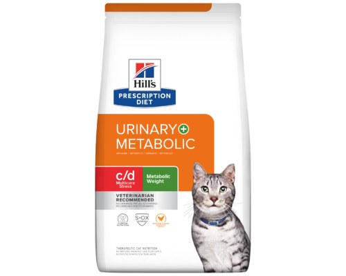 HILLS PRESCRIPTION DIET METABOLIC PLUS URINARY STRESS DRY CAT FOD