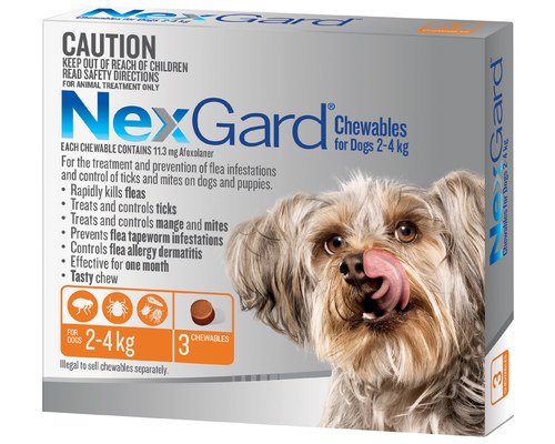 Nexgard large hotsell dog 3 pack