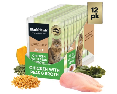 Black hawk shop cat food woolworths