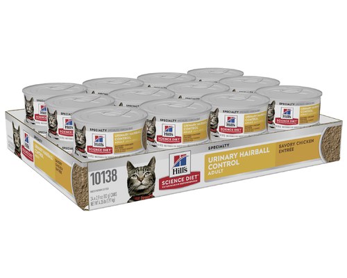 hairball canned cat food