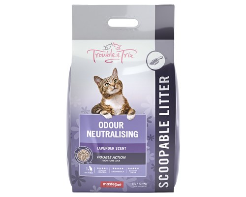 Trouble and trix sale lavender litter 15l