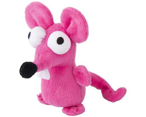 stuffed mouse dog toy