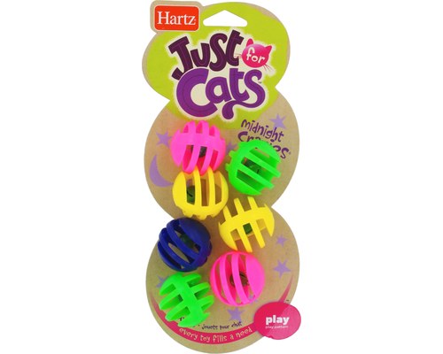 plastic cat balls