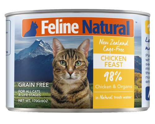 is canned chicken good for cats