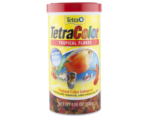 tetra fish food flakes