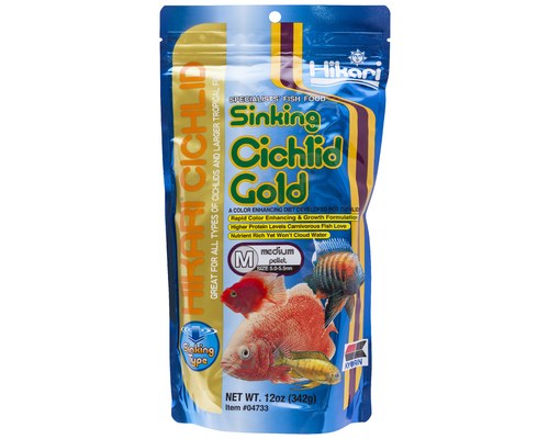 sinking cichlid food