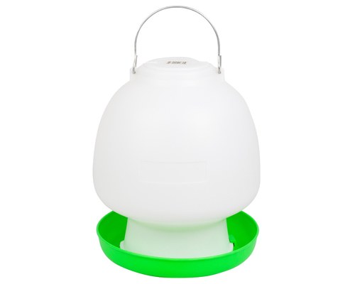 Avione Chicken Ball Type Waterer Green And White 12l My Pet