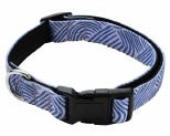 LEXI & ME DOG COLLAR LILAC LOOM MEDIUM