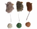 MEOW & ME AMBER WOODLAND CAT TOYS 6 PACK