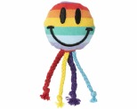 FUZZYARD CAT TOY PRIDE SMILEY FACE STRING