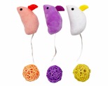 MEOW AND ME FLOWER GARDEN CAT TOY 6PK