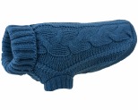 HUSKIMO CABLEKNIT BLUE 46CM