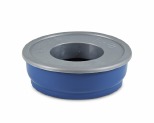 PETMATE NO SPILL BOWL BLUE