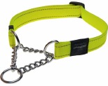 ROGZ FANBELT OBED COLLAR DAYGLOW YELLOW LARGE