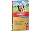 ADVANTIX FOR MEDIUM DOGS 4-10KG 6 PACK (AQUA)