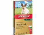 ADVANTIX FOR SMALL DOGS UNDER 4KG 3 PACK (GREEN)
