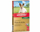ADVANTIX FOR SMALL DOGS UNDER 4KG 6 PACK (GREEN)