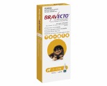 BRAVECTO SPOT-ON FOR VERY SMALL DOGS 2-4.5KG 1 PACK (YELLOW)