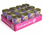 EUKANUBA DOG PUPPY MIXED GRILL CHICKEN & BEEF DINNER IN GRAVY 12 X 355G