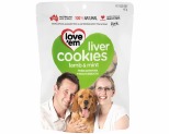 LOVE EM LIVER COOKIES LAMB & MINT 450GM