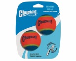 CHUCKIT TENNIS BALLS 2PK MEDIUM (6CM DIAM)