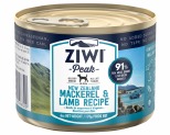 ZIWIPEAK MACKEREL & LAMB DOG FOOD 170G
